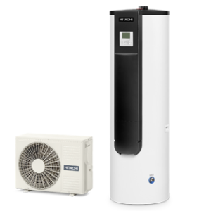 AC-HITACHI-YUTAMPO R32 -Tanque Inox AQS 270 lt + UE